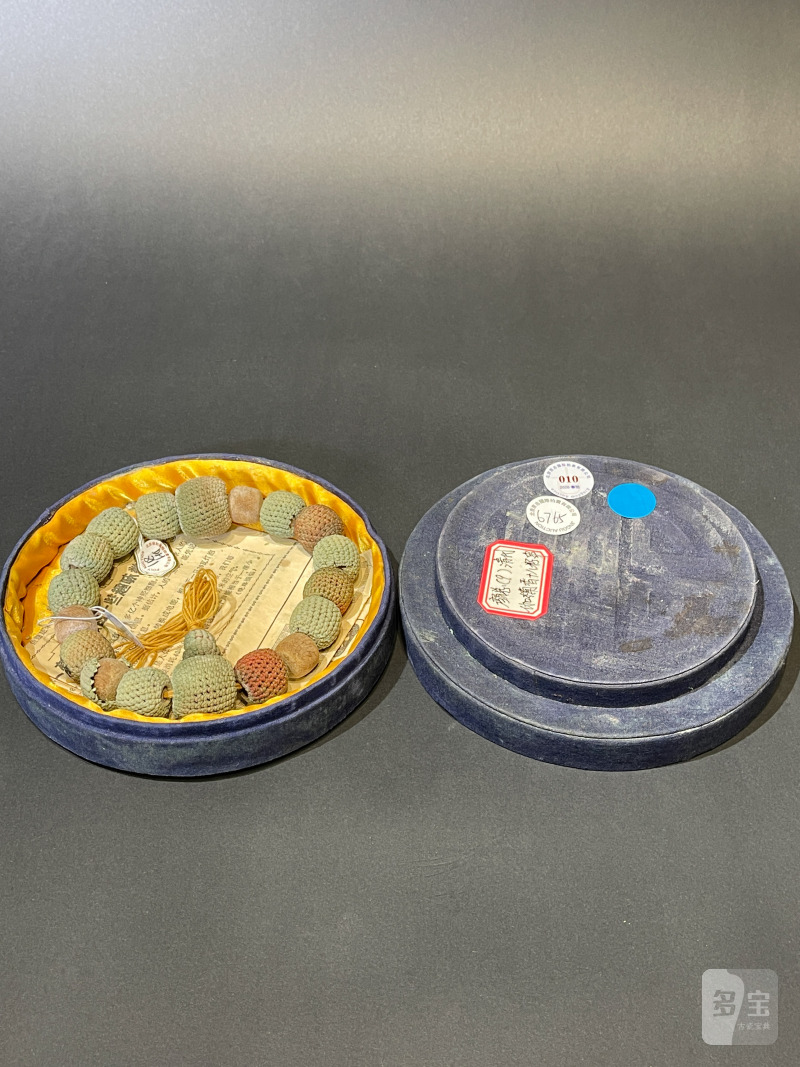 清 迦楠香十八籽手串 - 图2